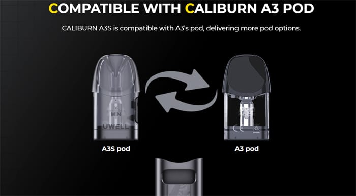 caliburn a3s compatibility