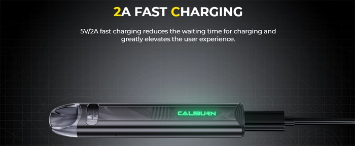 caliburn a3s fast charging