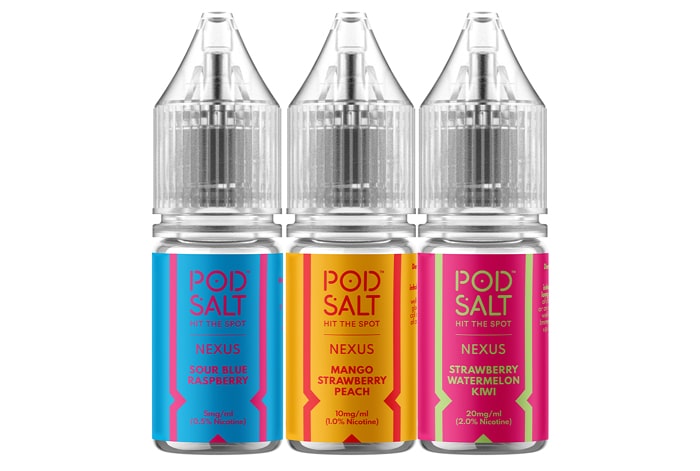 pod salt nexus nic strengths