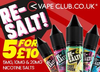 Square deal vape club re-salt