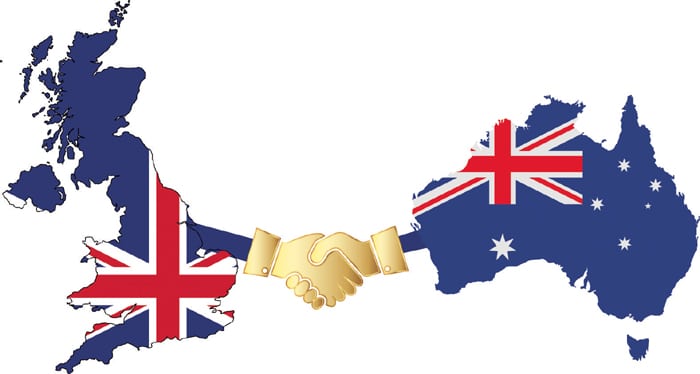 uk aus handshake