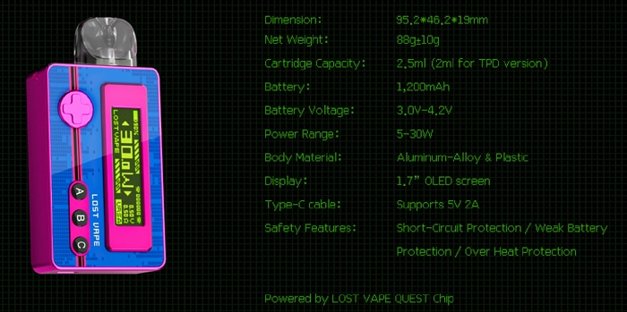 ursa pocket specs