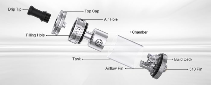 vapefly alberich II mtl rta components