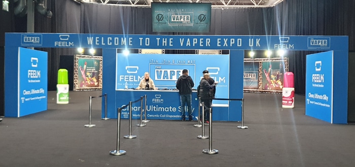 vaper expo main entrance