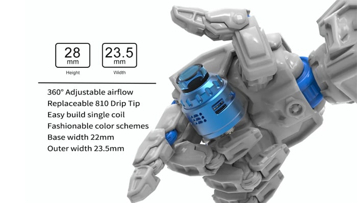 wasp nano rda pro specs