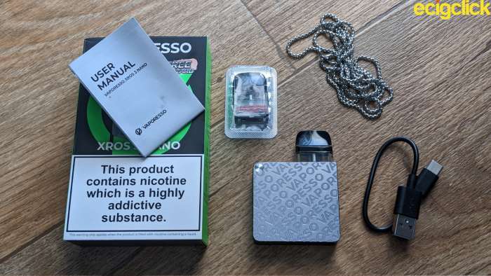 Vaporesso XROS nano 3 unboxed