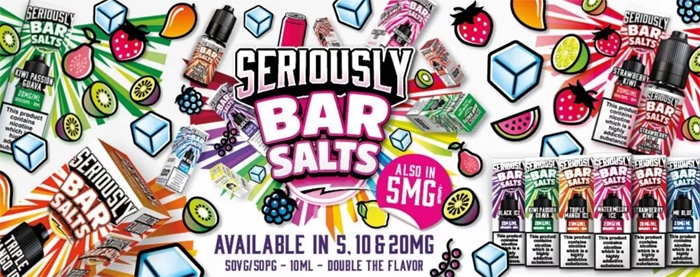 Doozy Seriously Bar Salts Banner