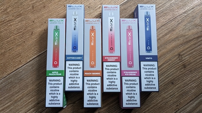 Elux Legend mini ii disposable vapes image