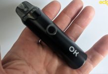 Okino C100 pod kit hand check