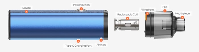 aspire bp stik components