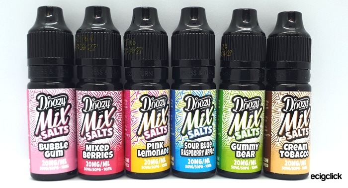 doozy mix bottle range