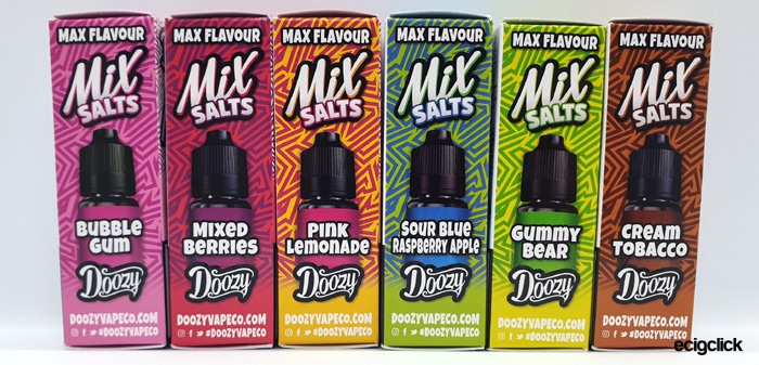 doozy mix box range