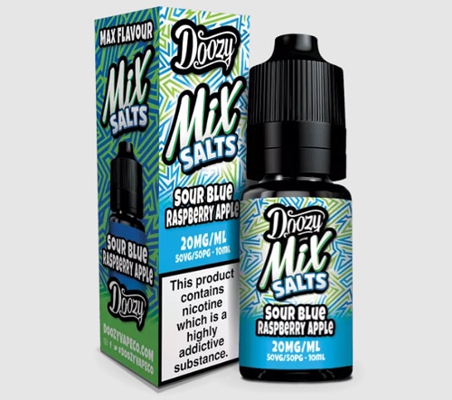 doozy mix sour blue raspberry apple