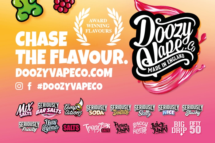 doozy vape co ranges