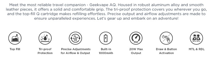 geekvape aq features