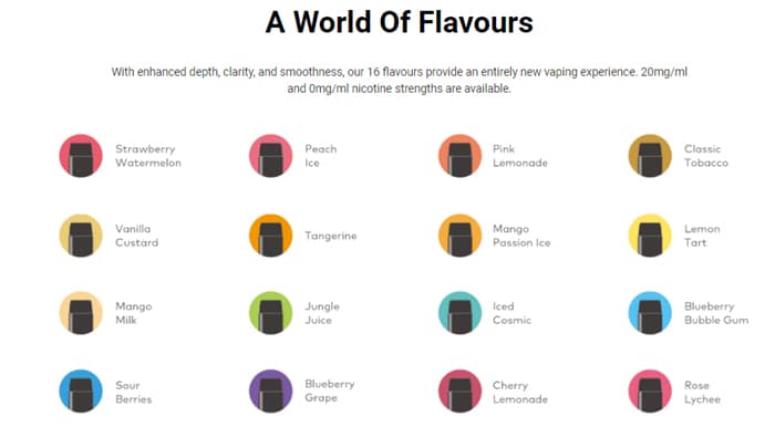 klypse c1 flavours