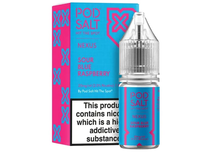 pod salt sour blue raspberry