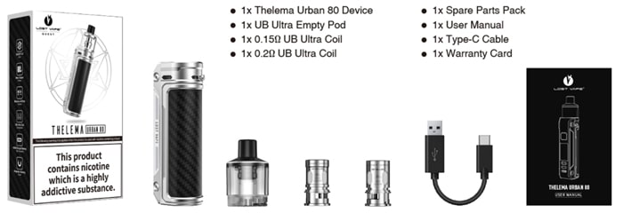 thelema urban 80 contents