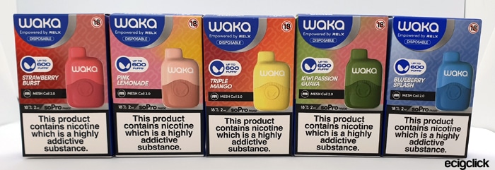 waka review range