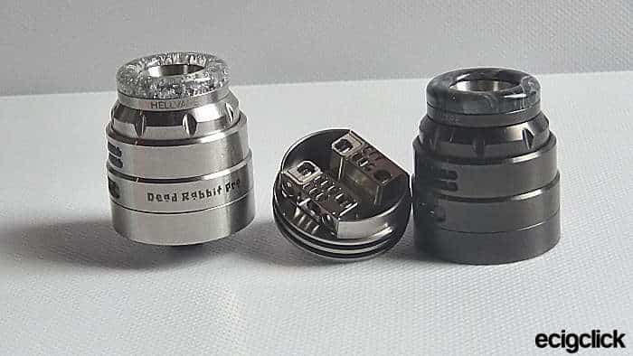 Dead Rabbit Pro RDA cap removed