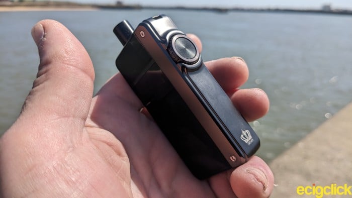 Uwell Crown B pod system hand check image