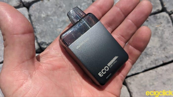 https://www.ecigclick.co.uk/wp-content/uploads/2023/07/Vaporesso-eco-nano-pod-kit-hand-check-image.jpg