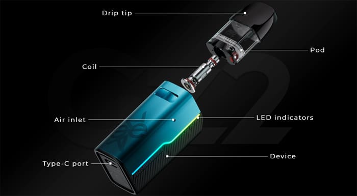 Uwell Caliburn GZ2 Pod Kit