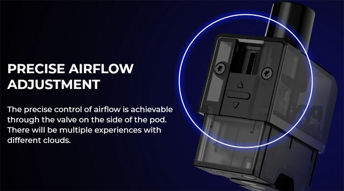 Uwell Crown B adjustable airflow