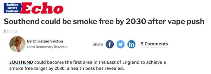 echo southend smoke free