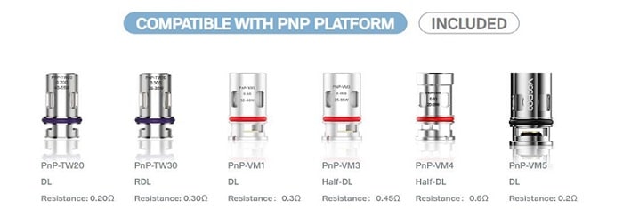 PNP coil compatibility Voopoo Drag H40