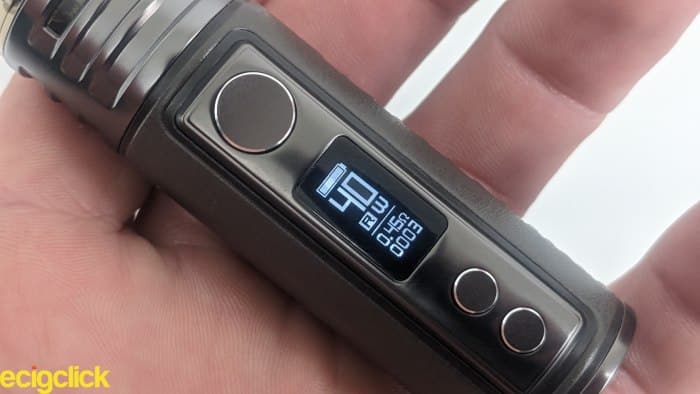 Voopoo Drag H40 pod kit in RBA mode