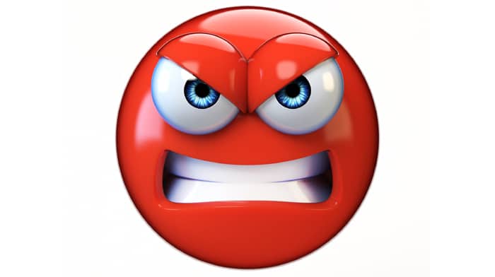 angry emoji