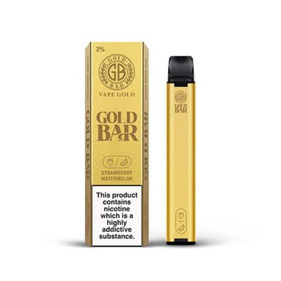 gold bar strawberry watermelon disposable vape