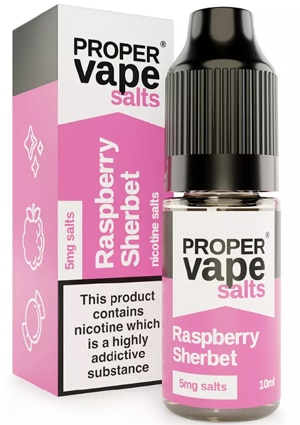 proper vape salts raspberry sherbet