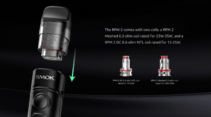 smok rpm c included coils