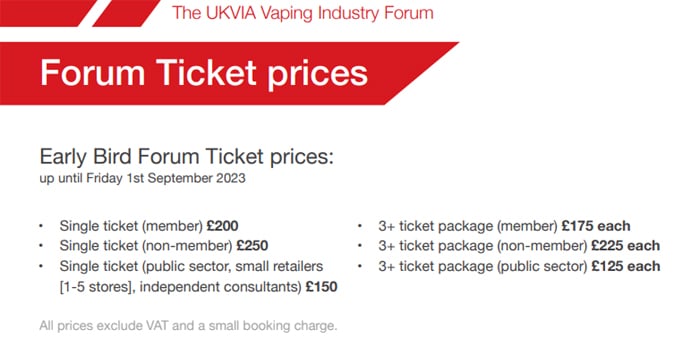 ukvia forum 2023 ticket prices