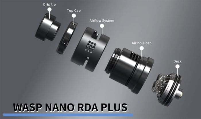 wasp nano rda plus components