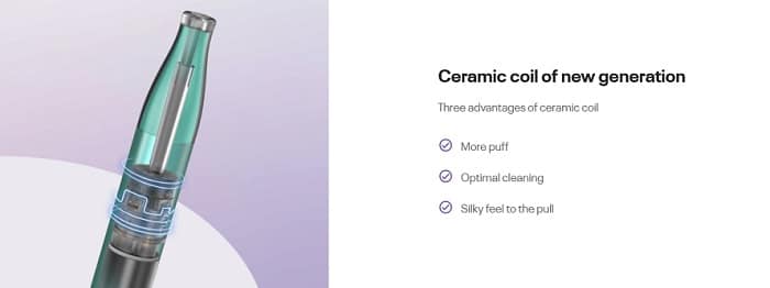 Benefits of ceramic coil
