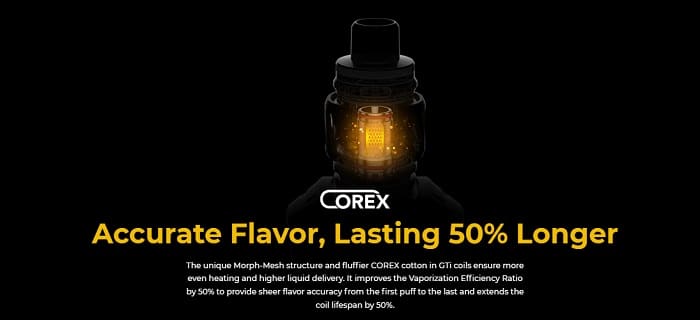 Corex morph mesh tech