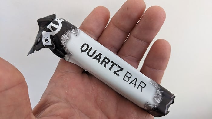 Quartz Bar outer packaging