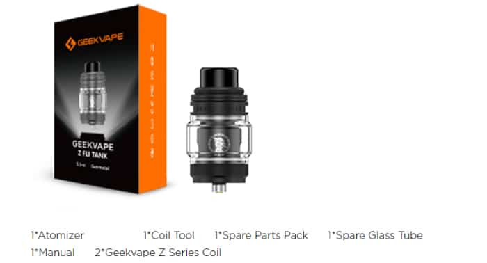 geekvape z fli contents