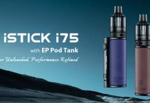 istick i75 banner