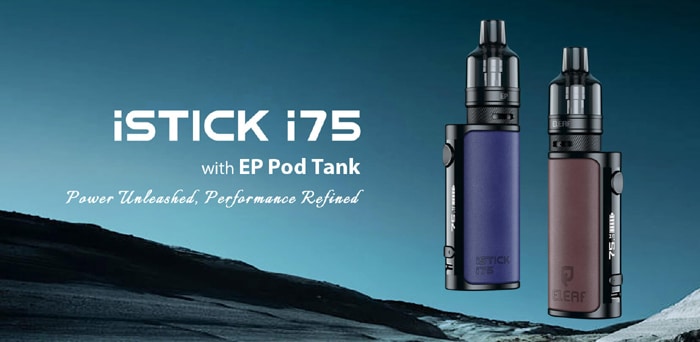 istick i75 banner