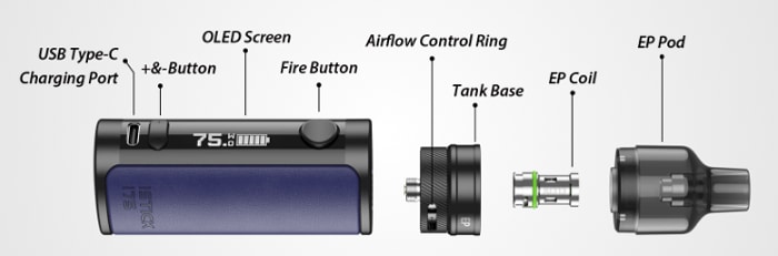 istick i75 components