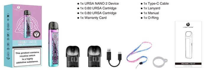 ursa nano 2 contents