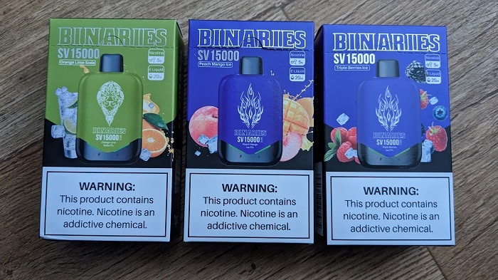 Binaries SV15000 disposable vapes main image