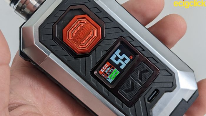 Vaporesso Armour MAX in ECO mode