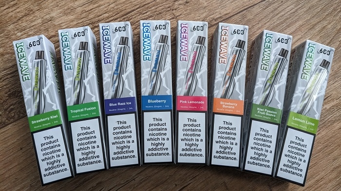 Icewave T600 disposable vapes