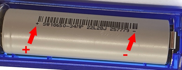 arizer air se battery markings