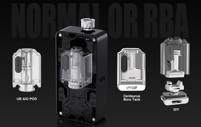 centaurus AIO B60 B80 tank options